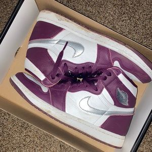 Purple Air Jordan 1s